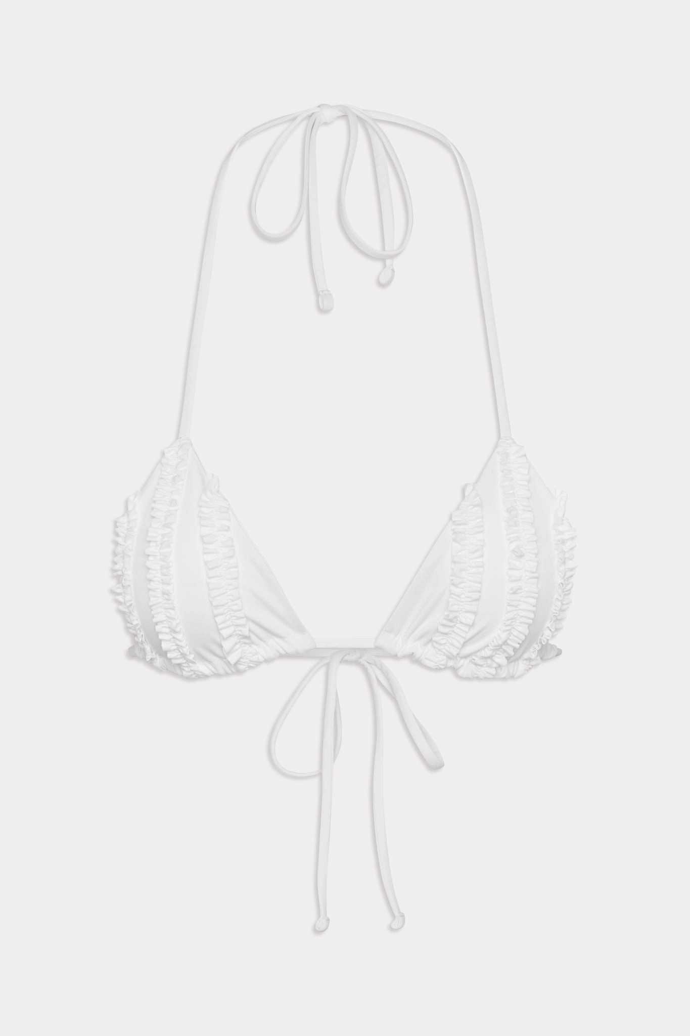 Nick Skimpy Triangle Bikini Top - Optic White