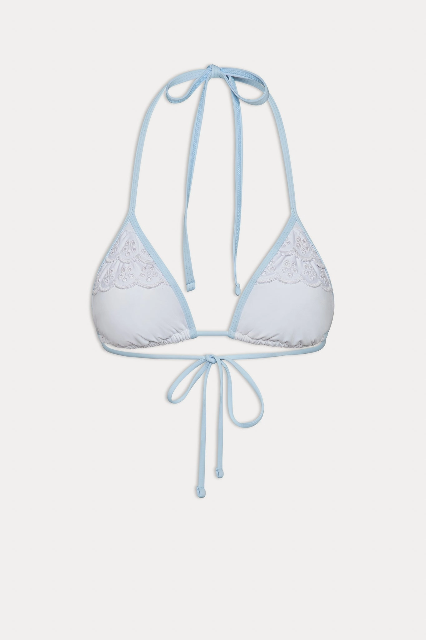Nick Skimpy Triangle Bikini Top - Spring Cloud