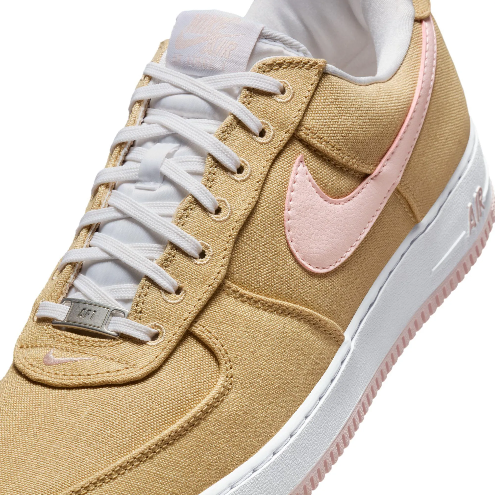 Nike Air Force 1 Retro Linen/Atmosphere-White