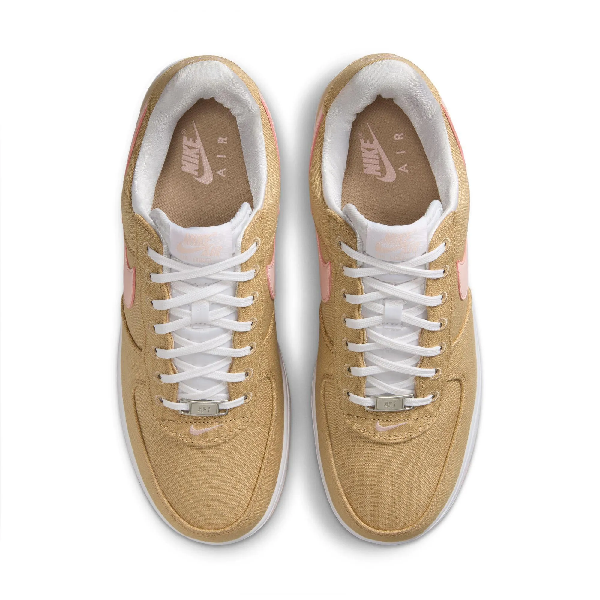 Nike Air Force 1 Retro Linen/Atmosphere-White