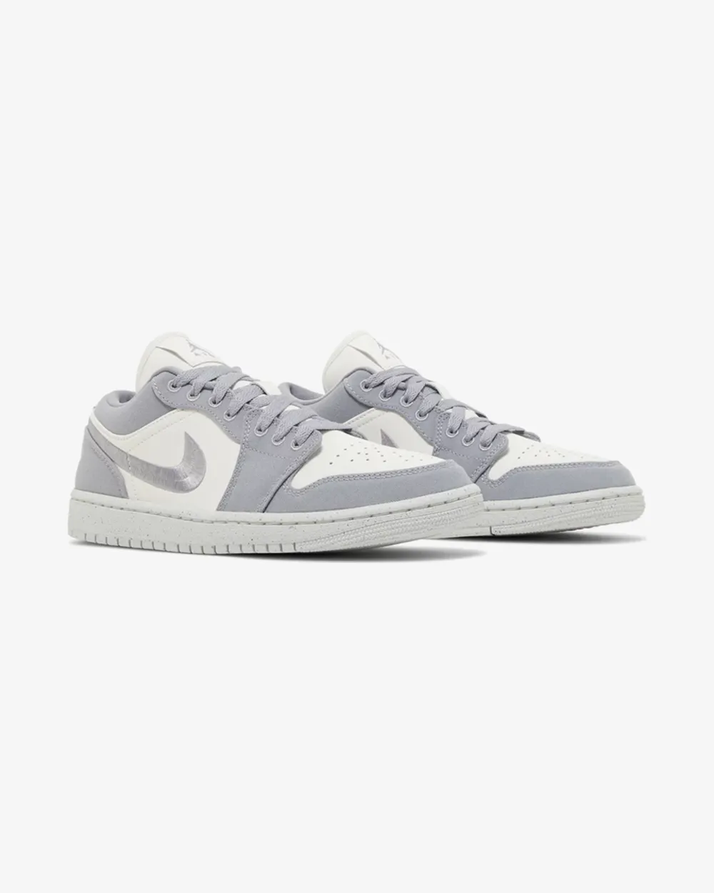 NIKE AIR JORDAN1 LOW LIGHT STEEL GREY WMNS