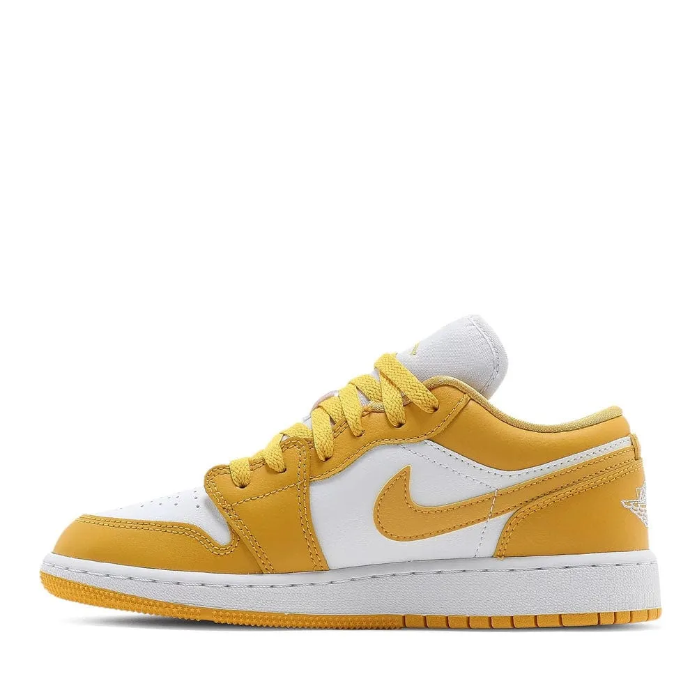 NIKE AIR JORDAN1 LOW WHITE POLLEN GS (NEW)