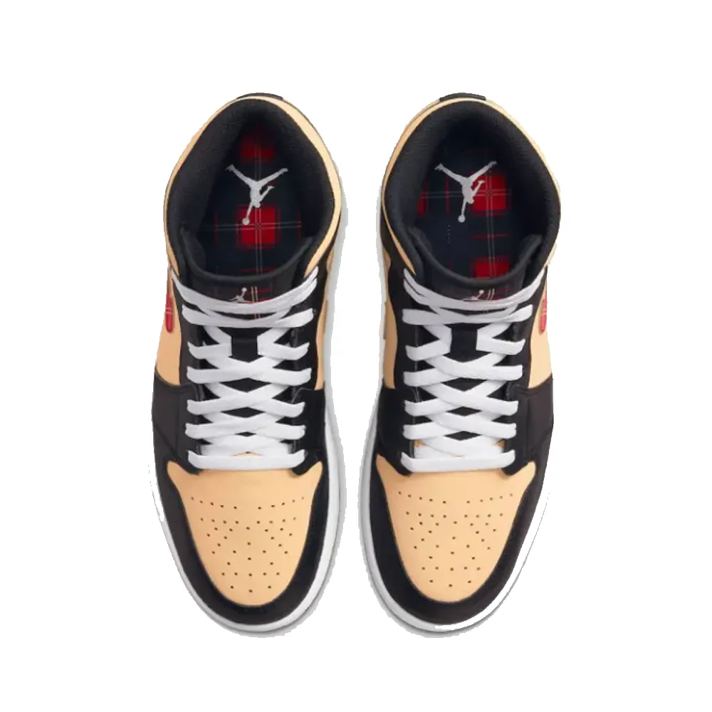NIKE AIR JORDAN1 MID TARTAN SWOOSH (NEW)