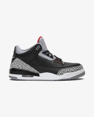 NIKE AIR JORDAN3 BLACK CEMENT 2018