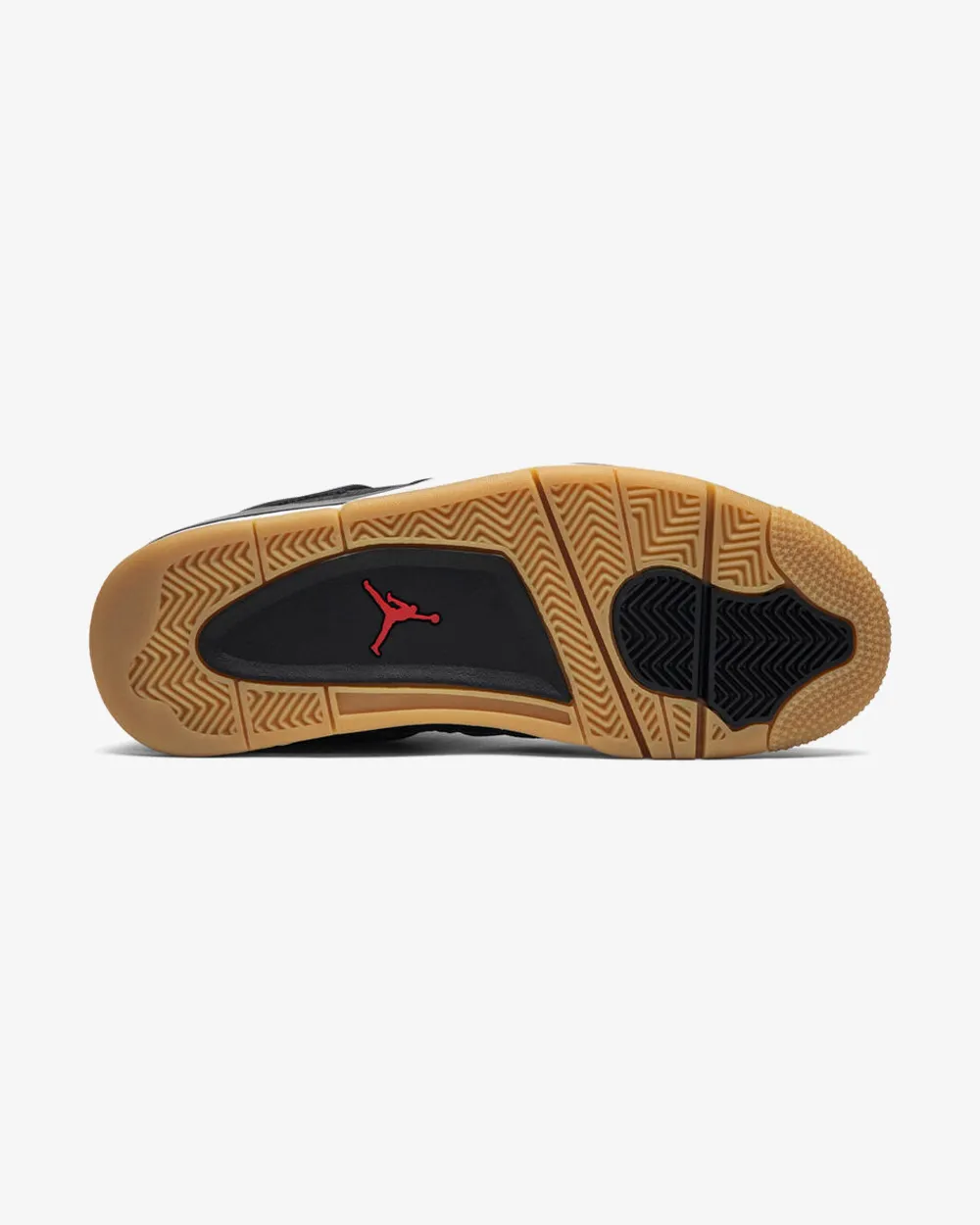 NIKE AIR JORDAN4 RETRO BLACK GUM LASER