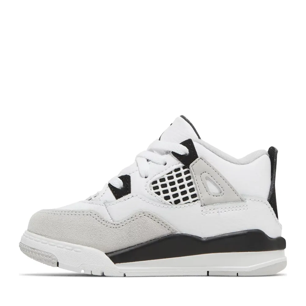 NIKE AIR JORDAN4 RETRO MILITARY BLACK TODDLER (NEW)