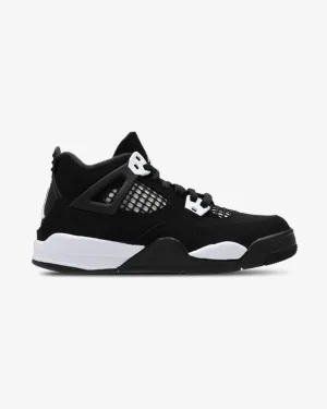 NIKE AIR JORDAN4 RETRO PRESCHOOL WHITE THUNDER (NEW)
