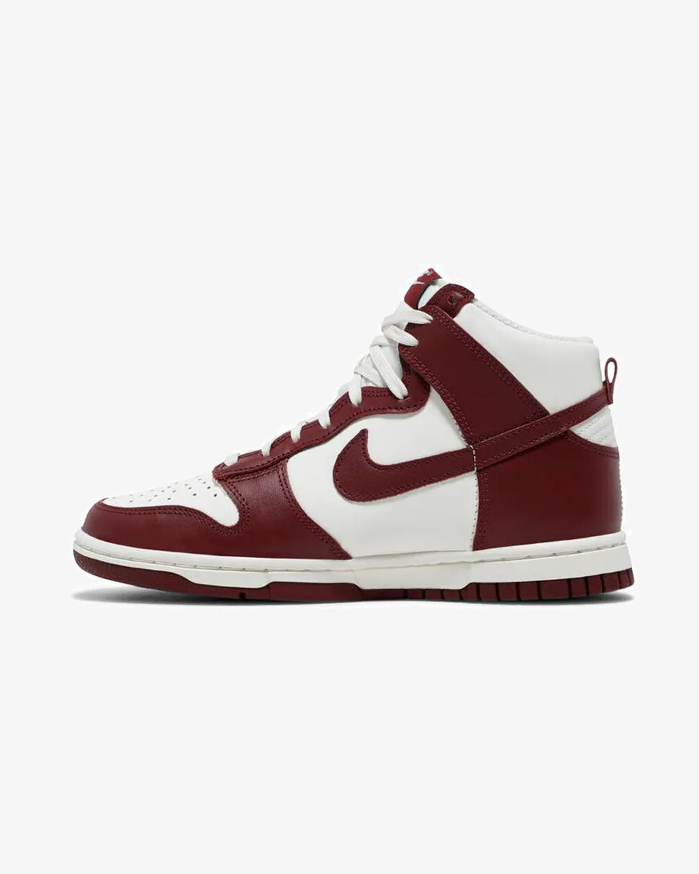 NIKE DUNK HIGH SAIL TEAM RED