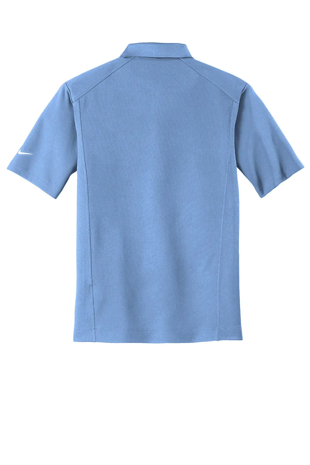 Nike Mens Classic Dri-Fit Moisture Wicking Short Sleeve Polo Shirt - Light Blue