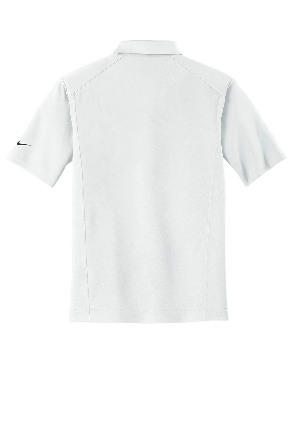 Nike Mens Classic Dri-Fit Moisture Wicking Short Sleeve Polo Shirt - White