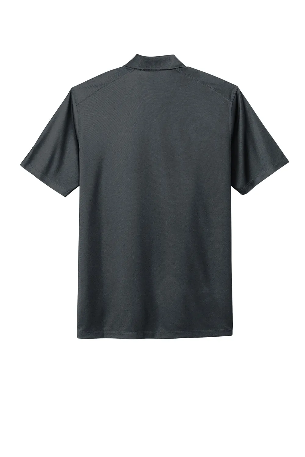 Nike Mens Dri-Fit Moisture Wicking Micro Pique 2.0 Short Sleeve Polo Shirt - Anthracite Grey