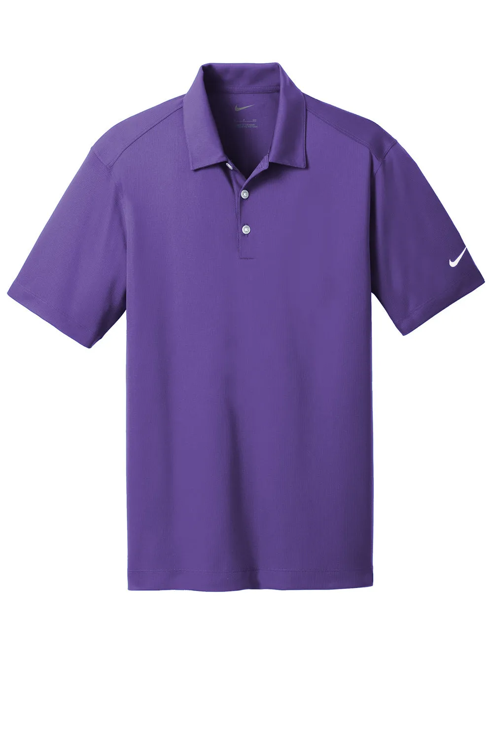 Nike Mens Dri-Fit Moisture Wicking Short Sleeve Polo Shirt - Court Purple