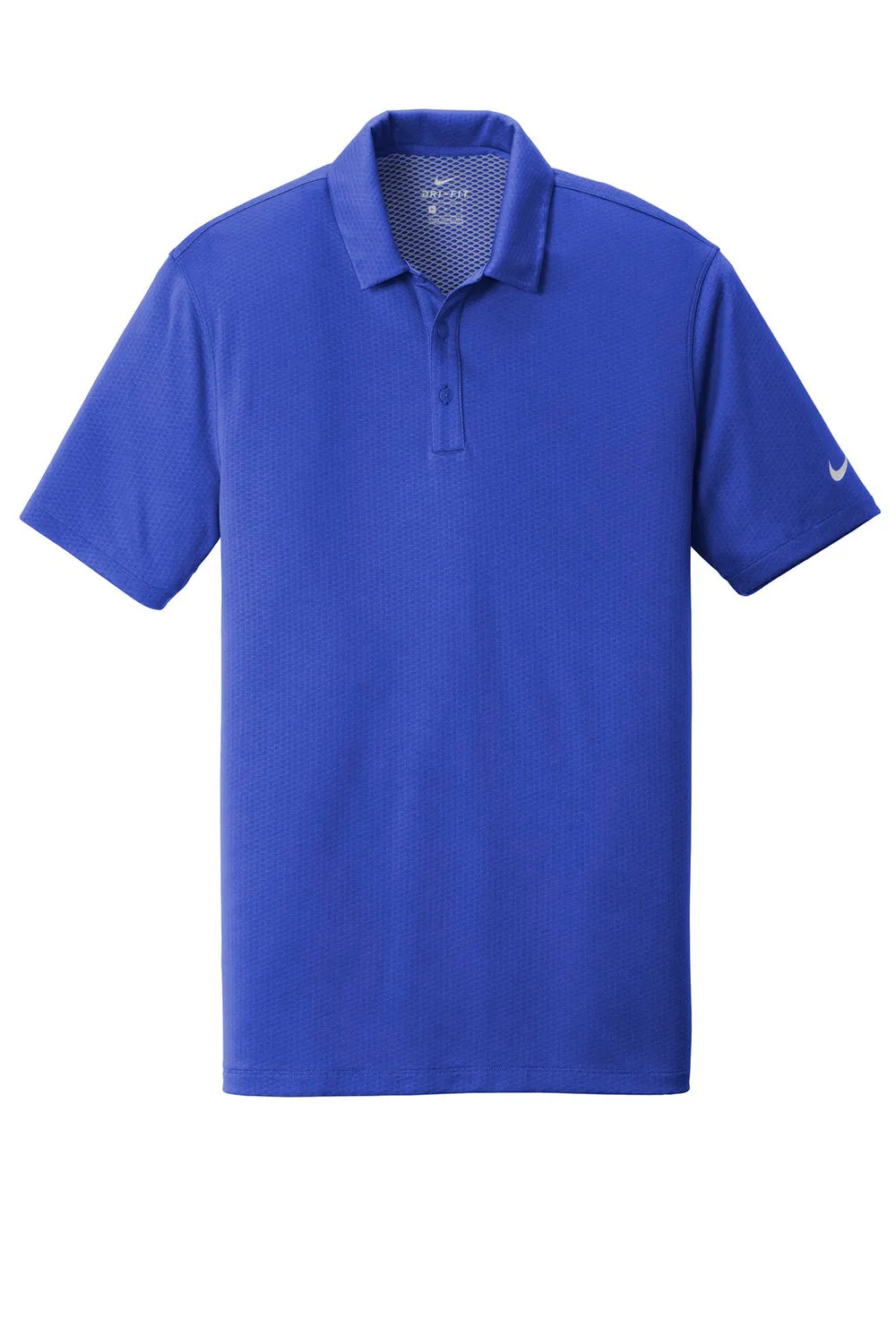 Nike Mens Dri-Fit Moisture Wicking Short Sleeve Polo Shirt - Game Royal Blue