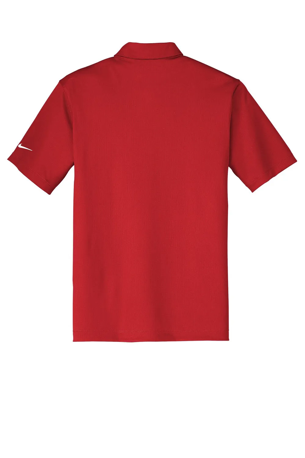 Nike Mens Dri-Fit Moisture Wicking Short Sleeve Polo Shirt - University Red