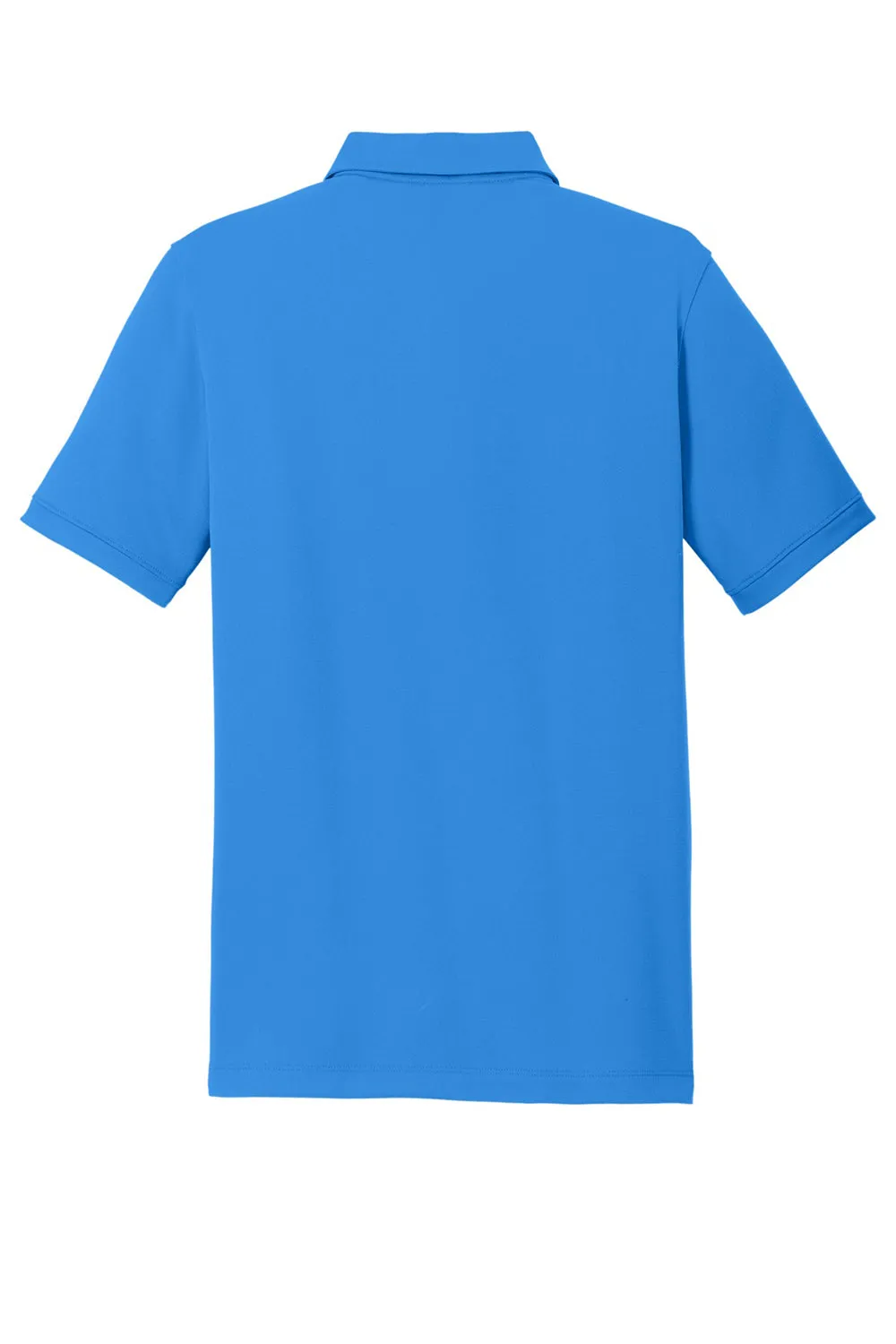Nike Mens Icon Dri-Fit Moisture Wicking Short Sleeve Polo Shirt - Light Photo Blue