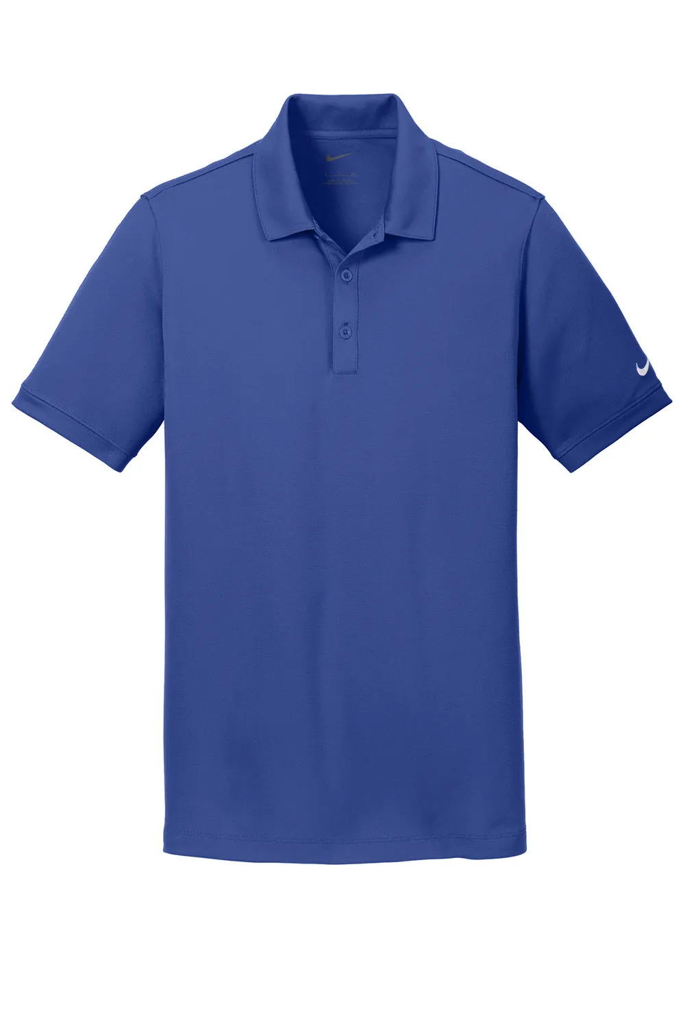 Nike Mens Icon Dri-Fit Moisture Wicking Short Sleeve Polo Shirt - Royal Blue
