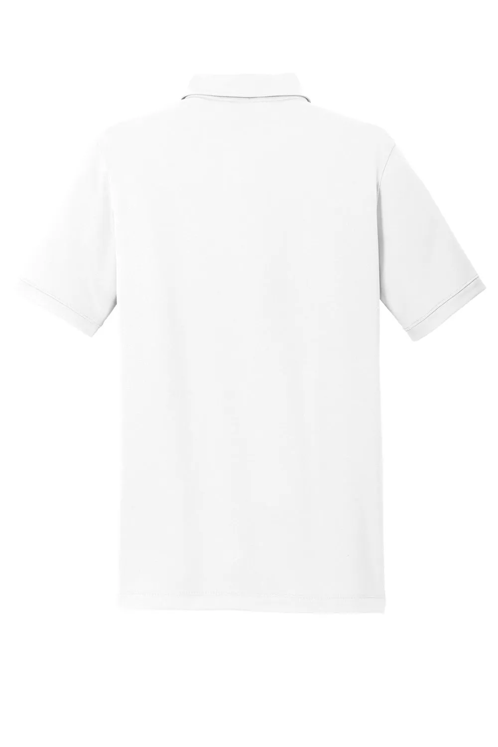 Nike Mens Icon Dri-Fit Moisture Wicking Short Sleeve Polo Shirt - White