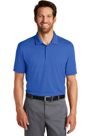 Nike Mens Legacy Dri-Fit Moisture Wicking Short Sleeve Polo Shirt - Game Royal Blue