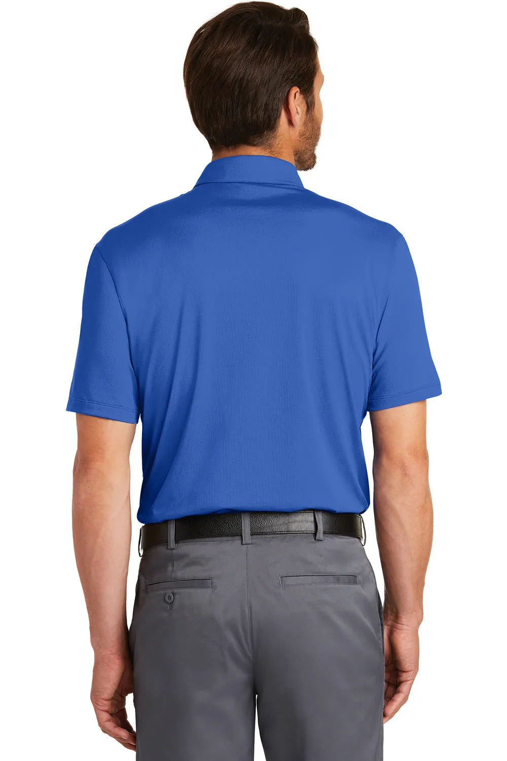 Nike Mens Legacy Dri-Fit Moisture Wicking Short Sleeve Polo Shirt - Game Royal Blue