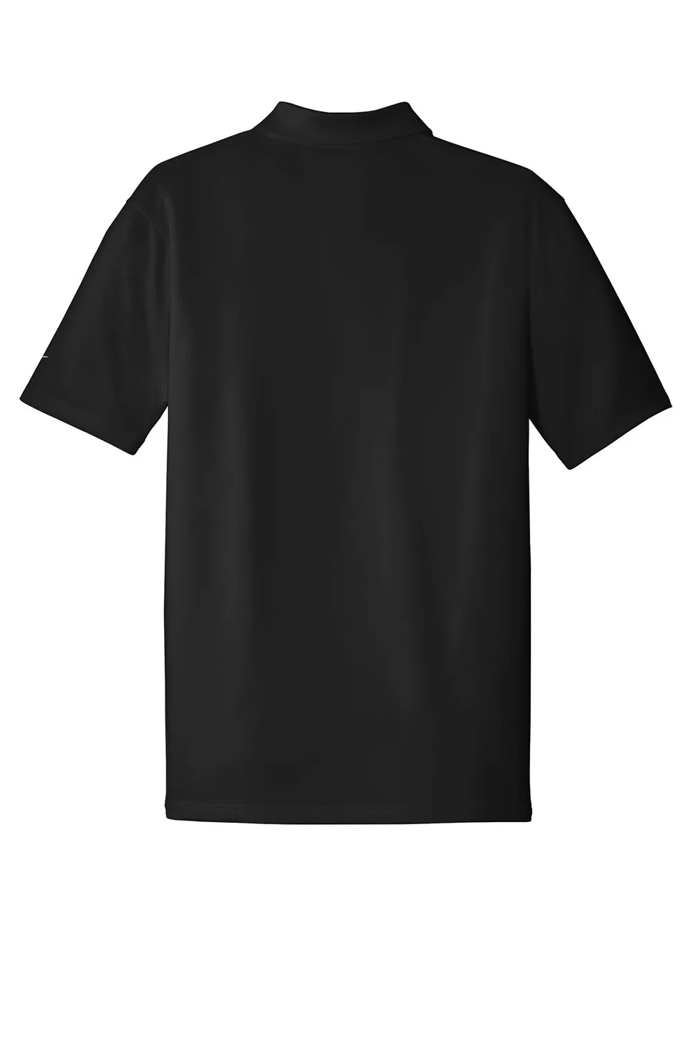 Nike Mens Players Dri-Fit Moisture Wicking Short Sleeve Polo Shirt - Black