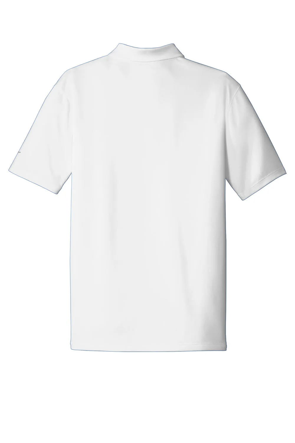 Nike Mens Players Dri-Fit Moisture Wicking Short Sleeve Polo Shirt - White