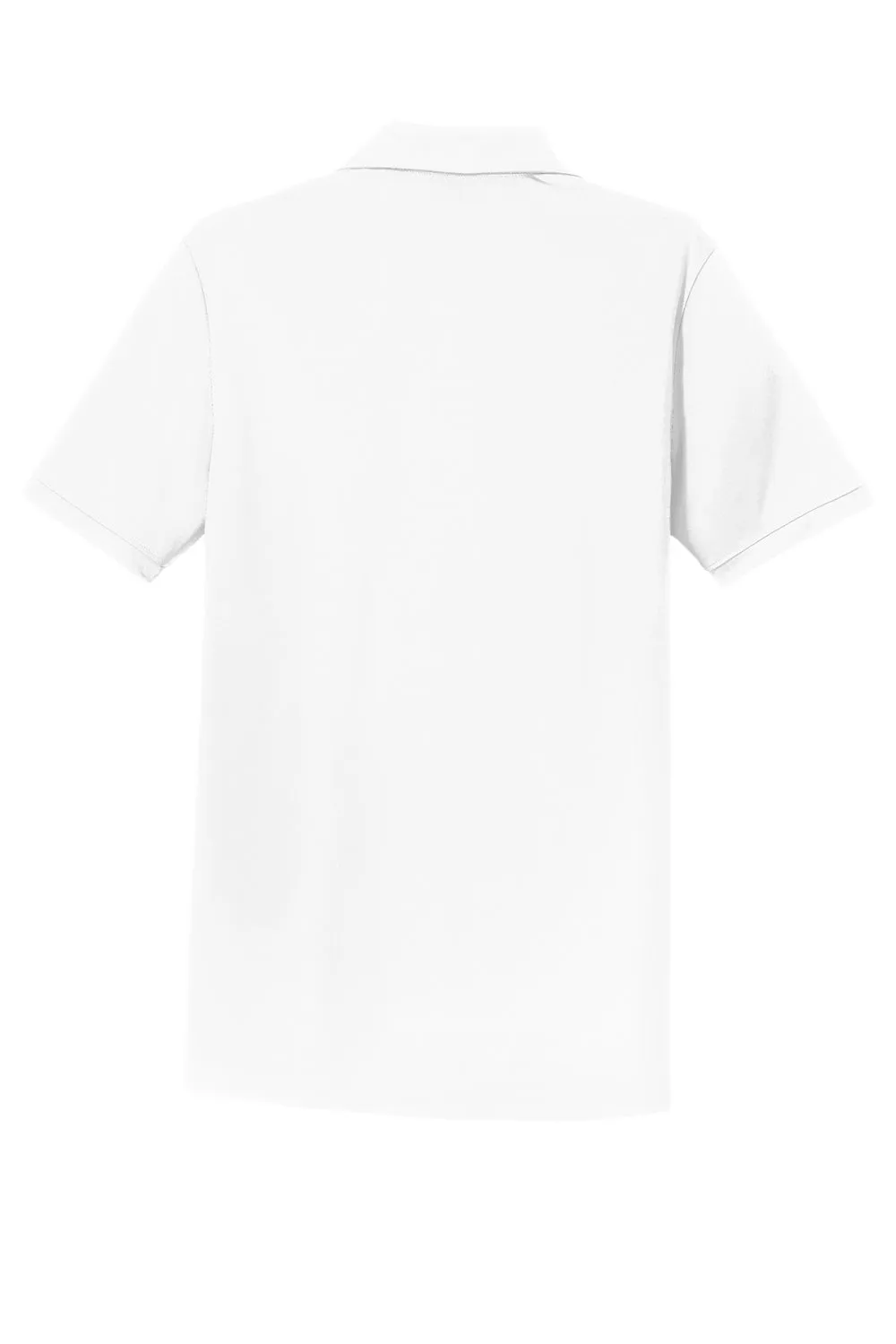 Nike Mens Players Dri-Fit Moisture Wicking Short Sleeve Polo Shirt - White
