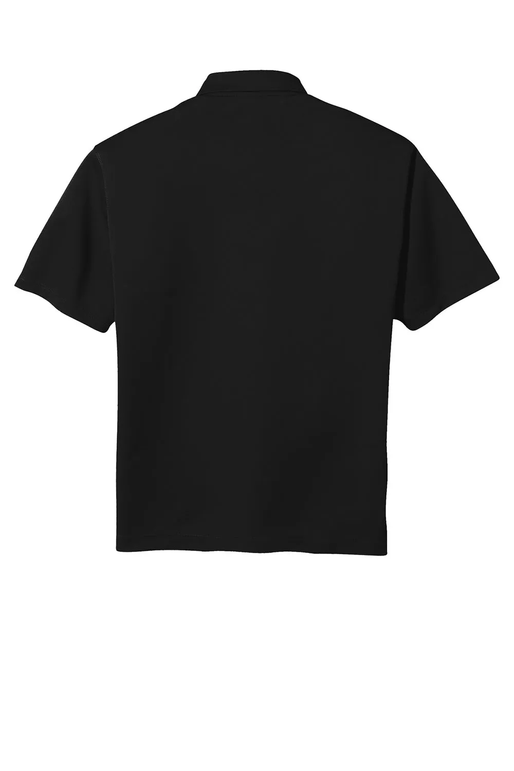 Nike Mens Tech Basic Dri-Fit Moisture Wicking Short Sleeve Polo Shirt - Black