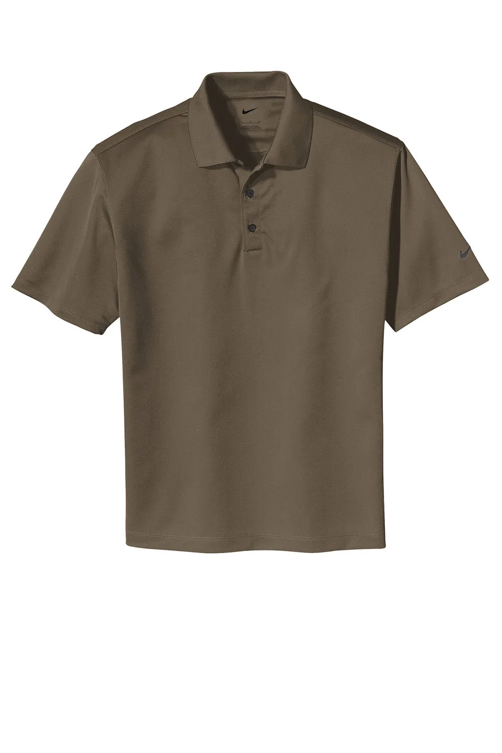 Nike Mens Tech Basic Dri-Fit Moisture Wicking Short Sleeve Polo Shirt - Olive Khaki