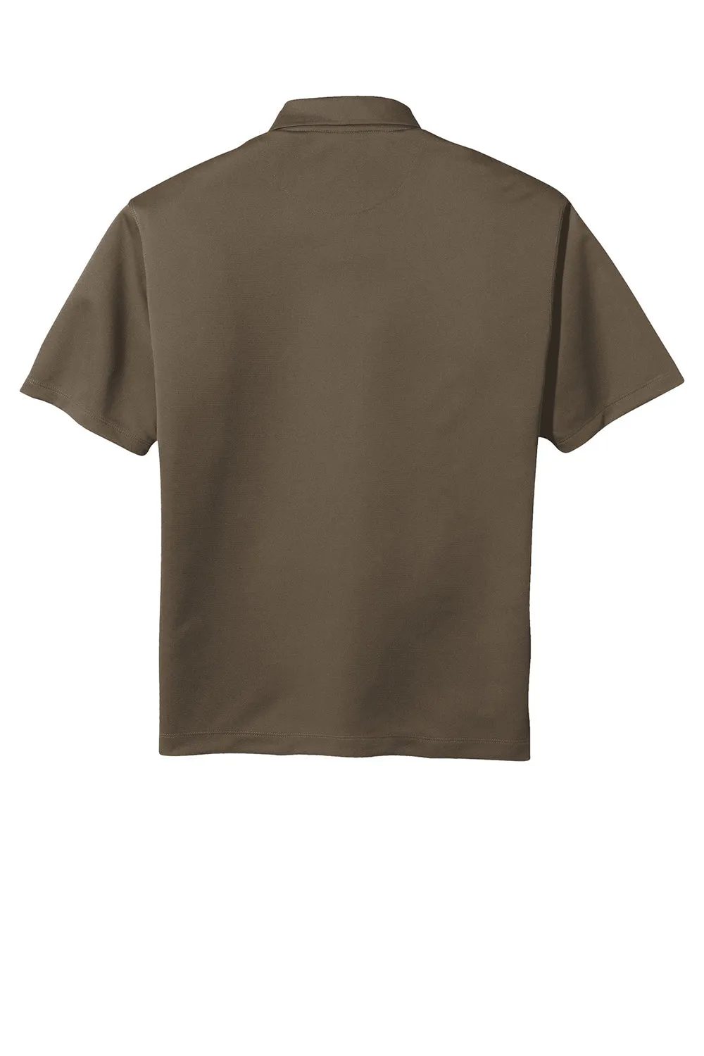Nike Mens Tech Basic Dri-Fit Moisture Wicking Short Sleeve Polo Shirt - Olive Khaki