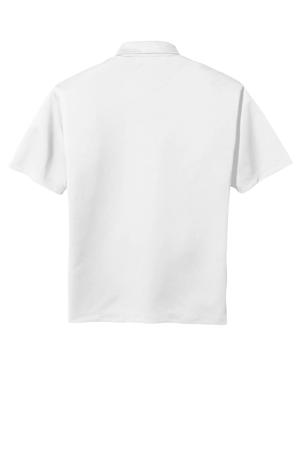 Nike Mens Tech Basic Dri-Fit Moisture Wicking Short Sleeve Polo Shirt - White