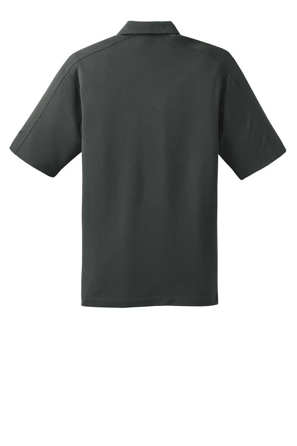 Nike Mens Tech Sport Dri-Fit Moisture Wicking Short Sleeve Polo Shirt - Anthracite Grey