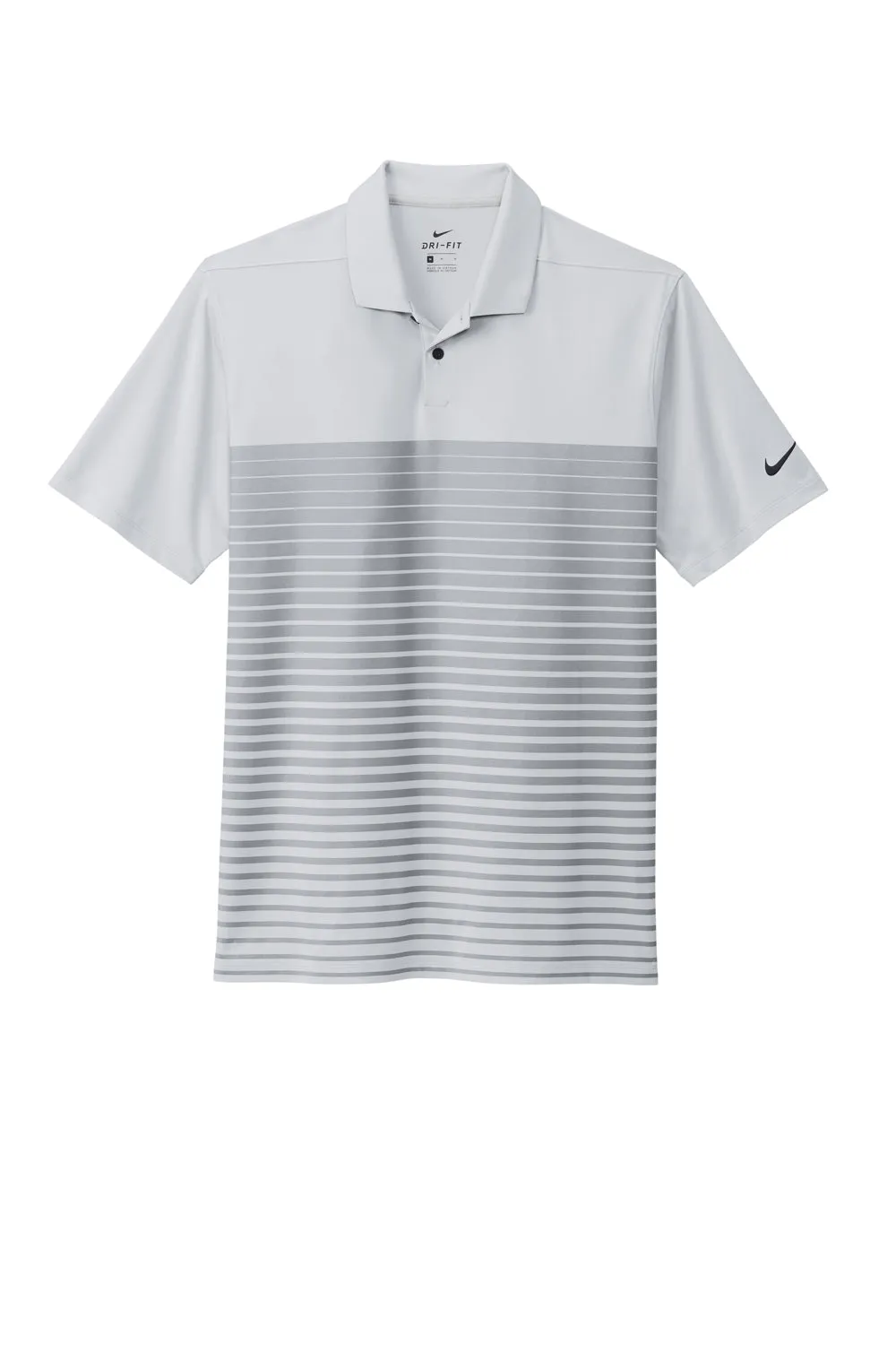 Nike Mens Vapor Block Dri-Fit Moisture Wicking Short Sleeve Polo Shirt - Wolf Grey