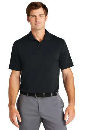 Nike Mens Vapor Dri-Fit Moisture Wicking Short Sleeve Polo Shirt - Black