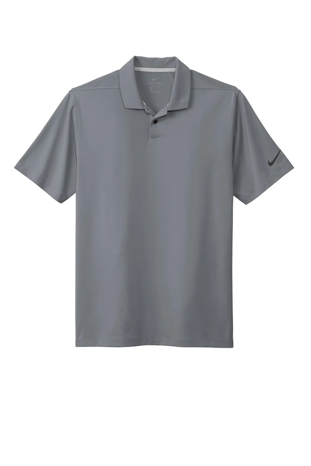 Nike Mens Vapor Dri-Fit Moisture Wicking Short Sleeve Polo Shirt - Cool Grey