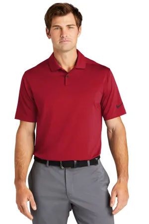 Nike Mens Vapor Dri-Fit Moisture Wicking Short Sleeve Polo Shirt - Gym Red