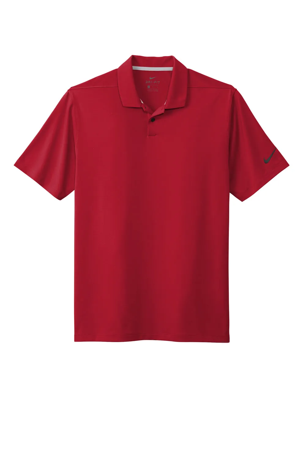 Nike Mens Vapor Dri-Fit Moisture Wicking Short Sleeve Polo Shirt - Gym Red