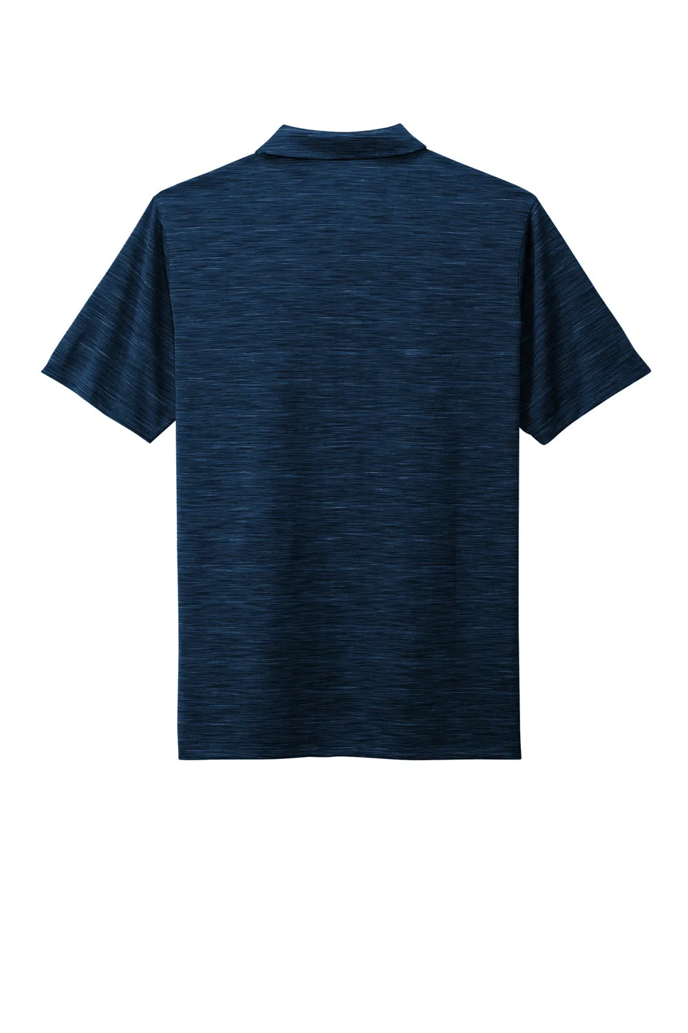Nike Mens Vapor Space Dyed Dri-Fit Moisture Wicking Short Sleeve Polo Shirt - Navy Blue