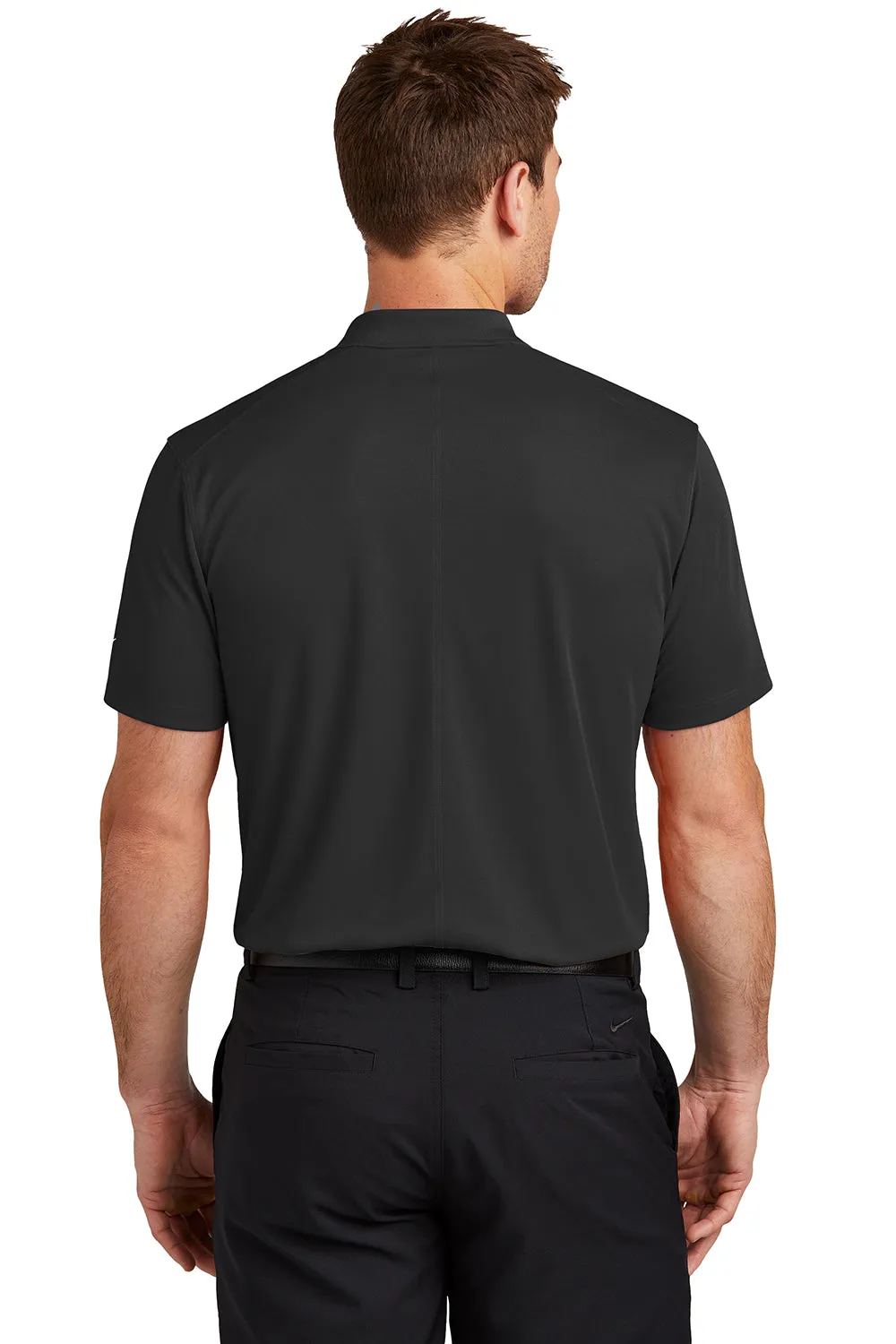 Nike Mens Victory Dri-Fit Moisture Wicking Short Sleeve Polo Shirt - Black