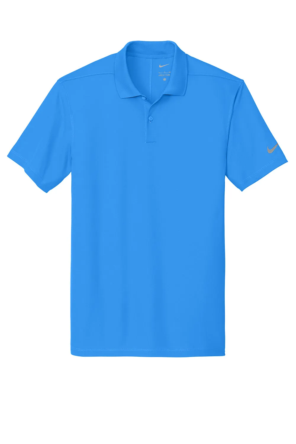 Nike Mens Victory Dri-Fit Moisture Wicking Short Sleeve Polo Shirt - Light Photo Blue