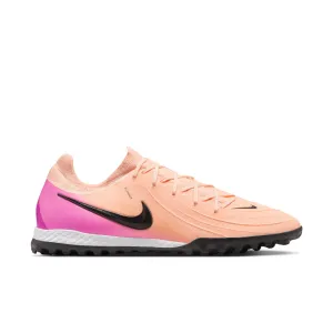 Nike React Phantom GX II Pro TF Turf Soccer Shoes - Crimson Tint/ Black-Pink/Tint