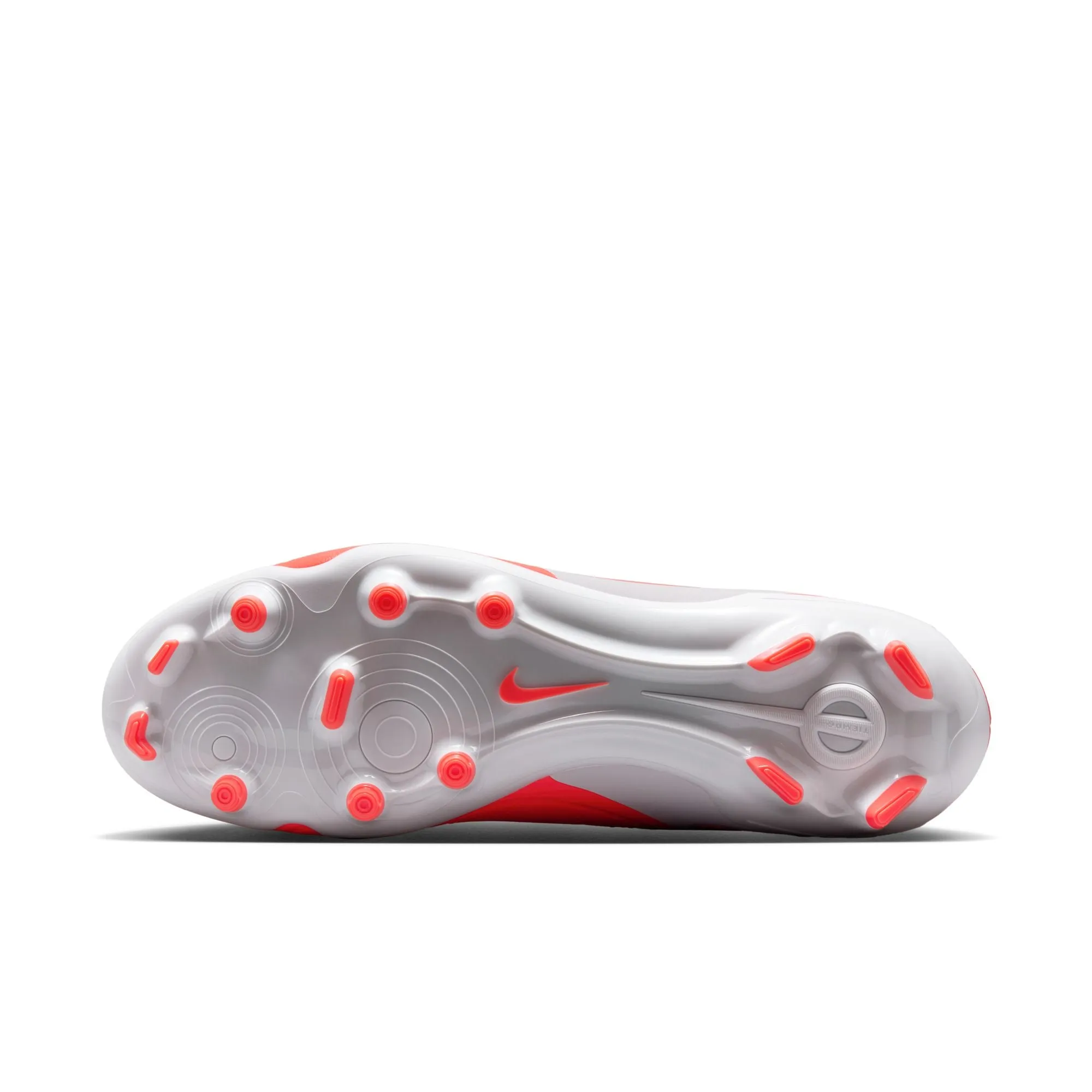 Nike Tiempo Legend 10 Academy FG Firm Ground Soccer Cleats - Hot Lava/ White