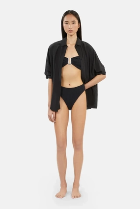 NOOR TWO PIECE BOTTOMS Black two piece swimsuits women, matching bikini sets
