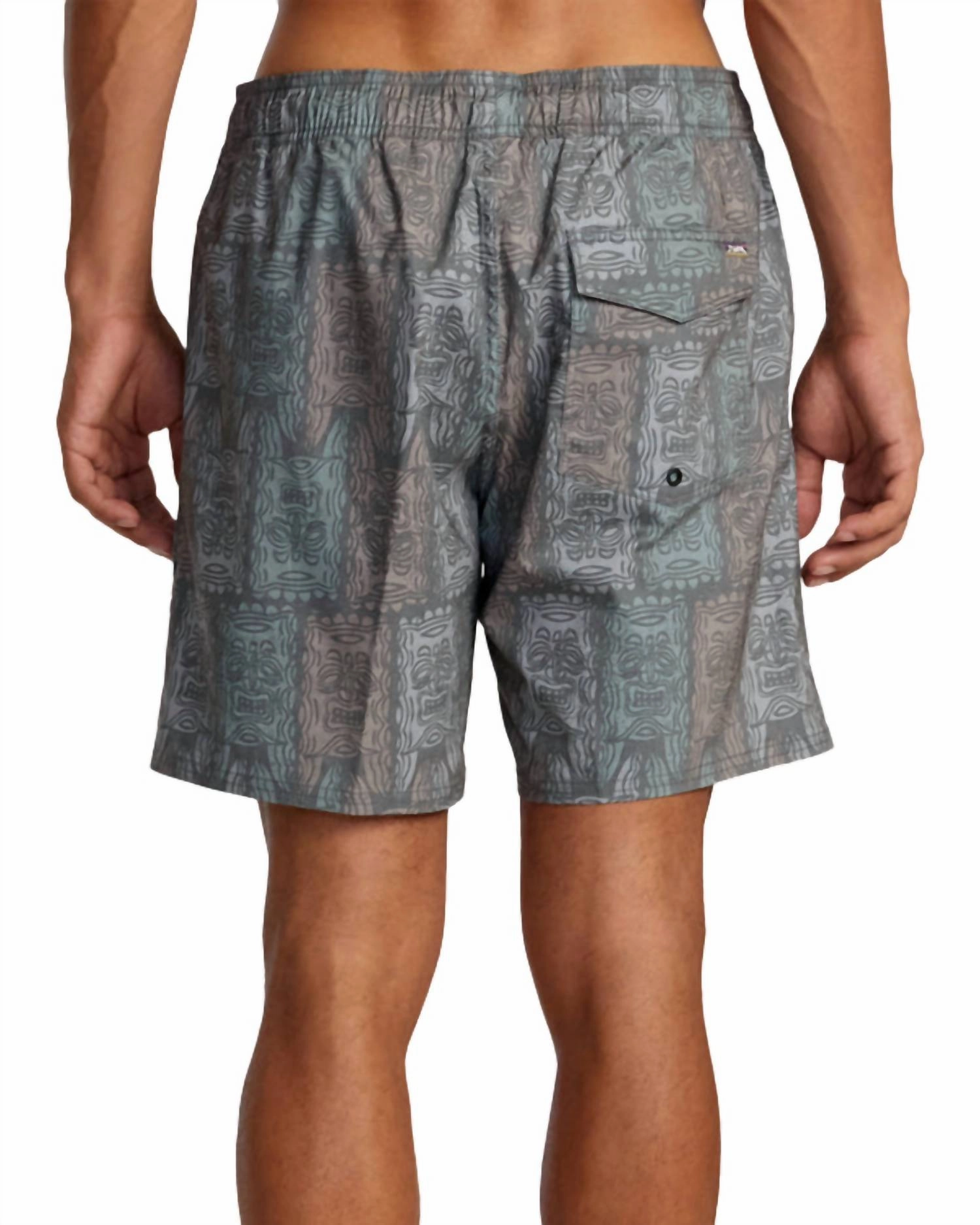 Oblow Tapa Elastic Short In Black