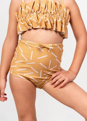 Off The Grid | Mini Bow Bottoms cute girls swimsuits, stylish swimwear for girls