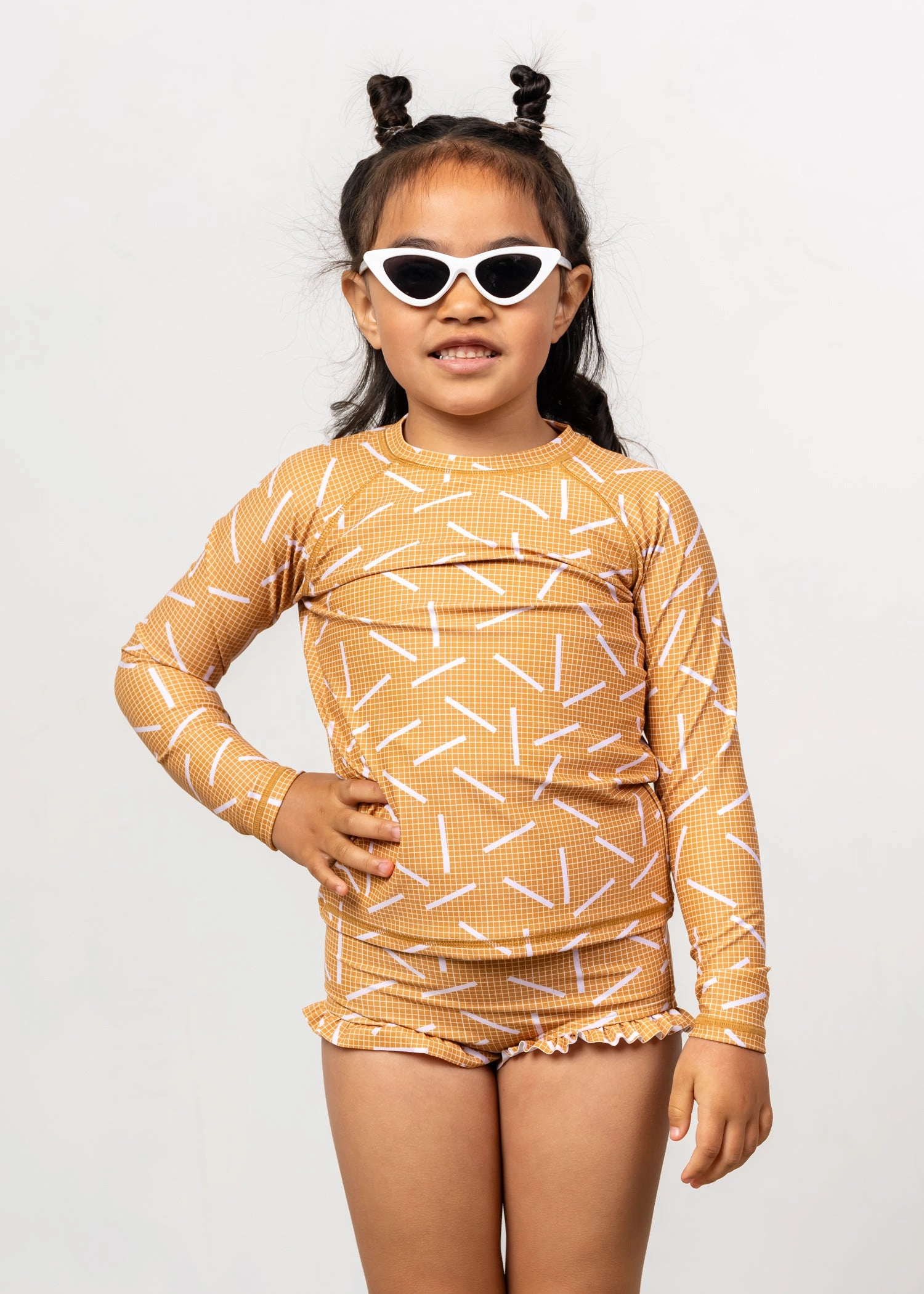 Off The Grid | Mini Rashguard Top (Unisex)