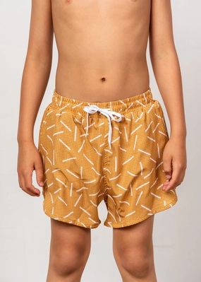 Off The Grid | Youth Retro Shorties boys summer swimwear, boys rash guard swim sets