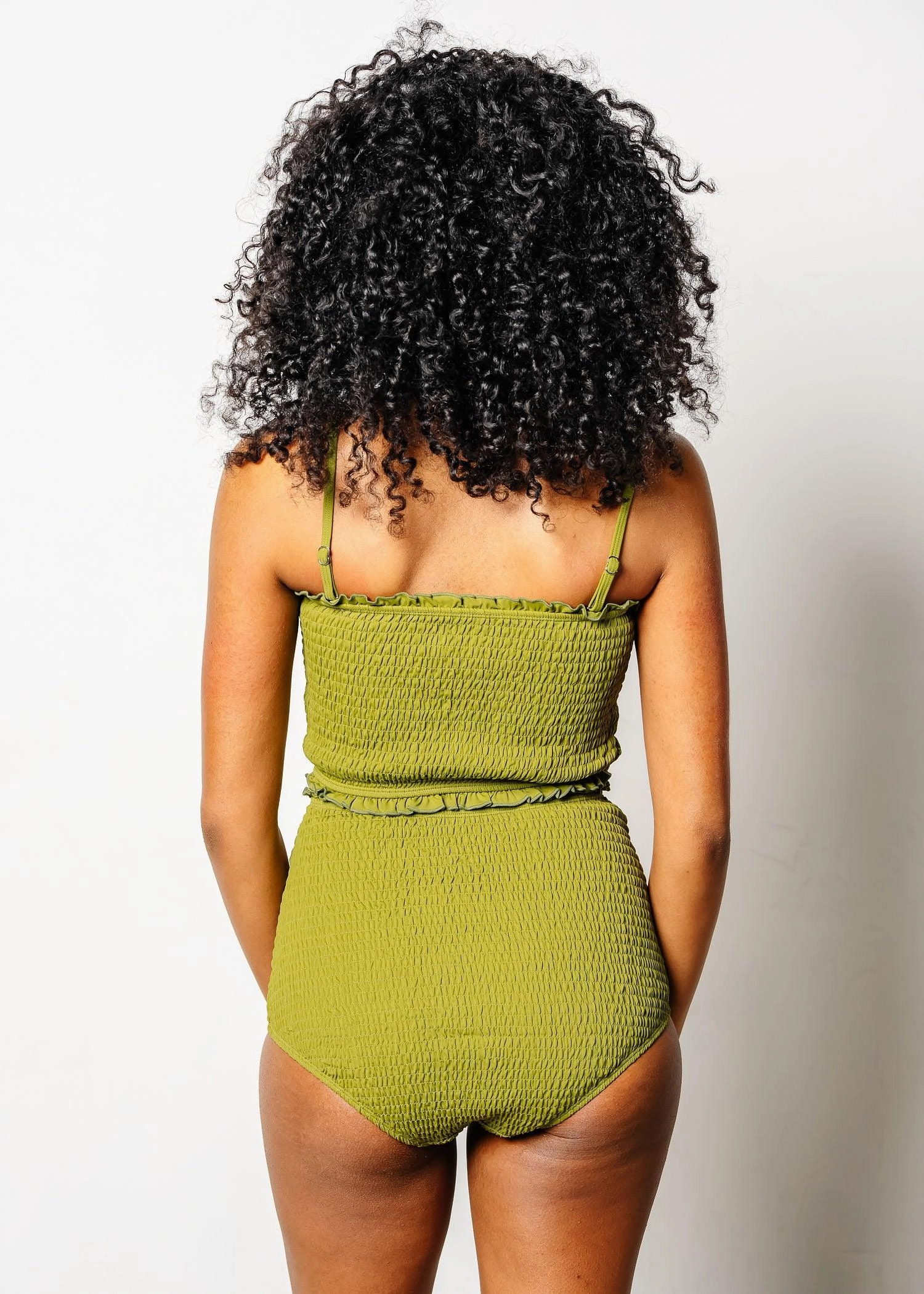 Olive Green | Bandeau Top