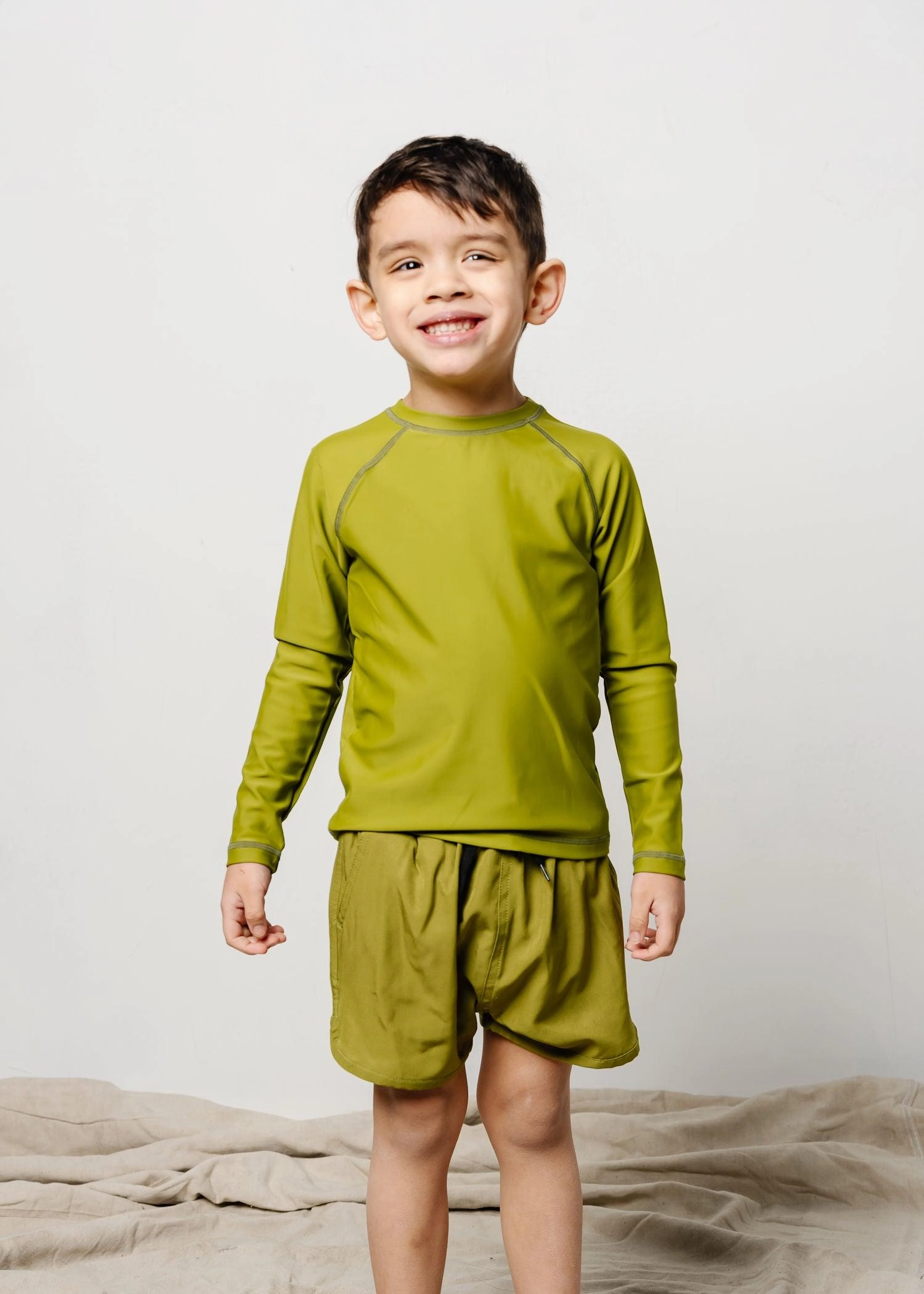 Olive Green | Mini Retro Shorties