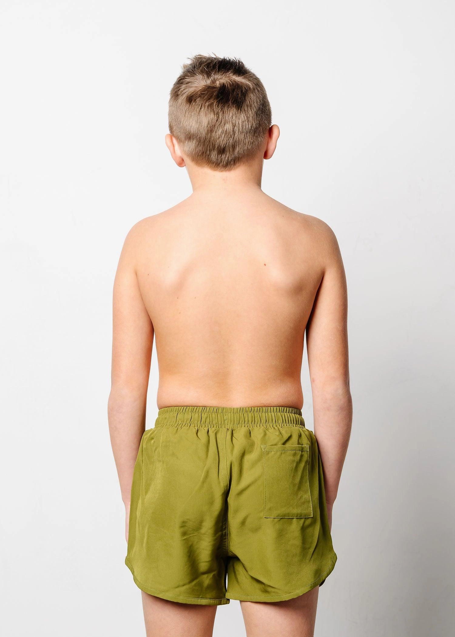 Olive Green | Youth Retro Shorties