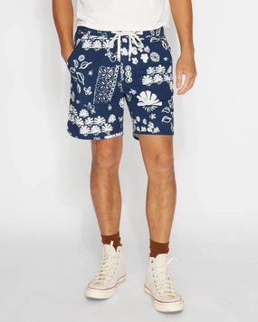 Oliver Kapa Boardshort In Midnight mens beach swimwear, quick dry mens swimsuits